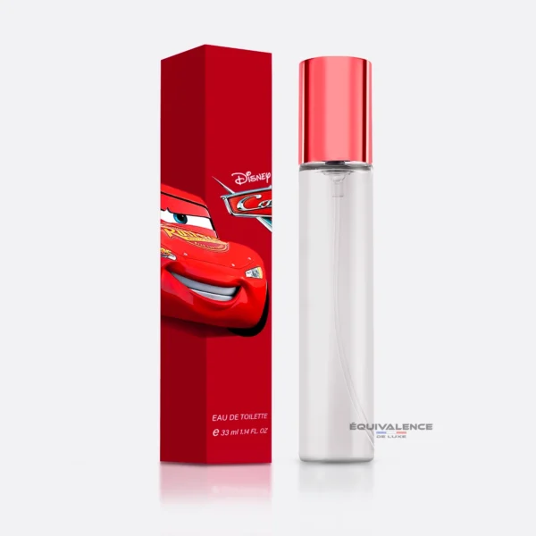 Flacon Parfum enfant Cars disney 33ml avec boite illustré cars