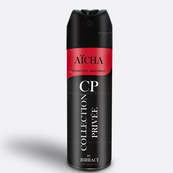 Déodorant Collection Privée Aïcha 200ml, un soin quotidien alliant fraîcheur durable et sophistication pour une protection optimale.