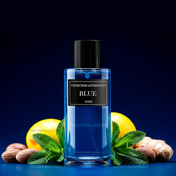 Flacon de parfum Bleu 50 ml – Eau de Parfum Homme Collection Privée Authentique - parfum frais aquatique