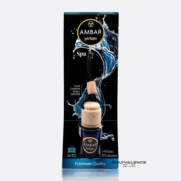 Diffuseur de senteur pour voiture Ambar - Odeur Spa, sans alcool et longue durée