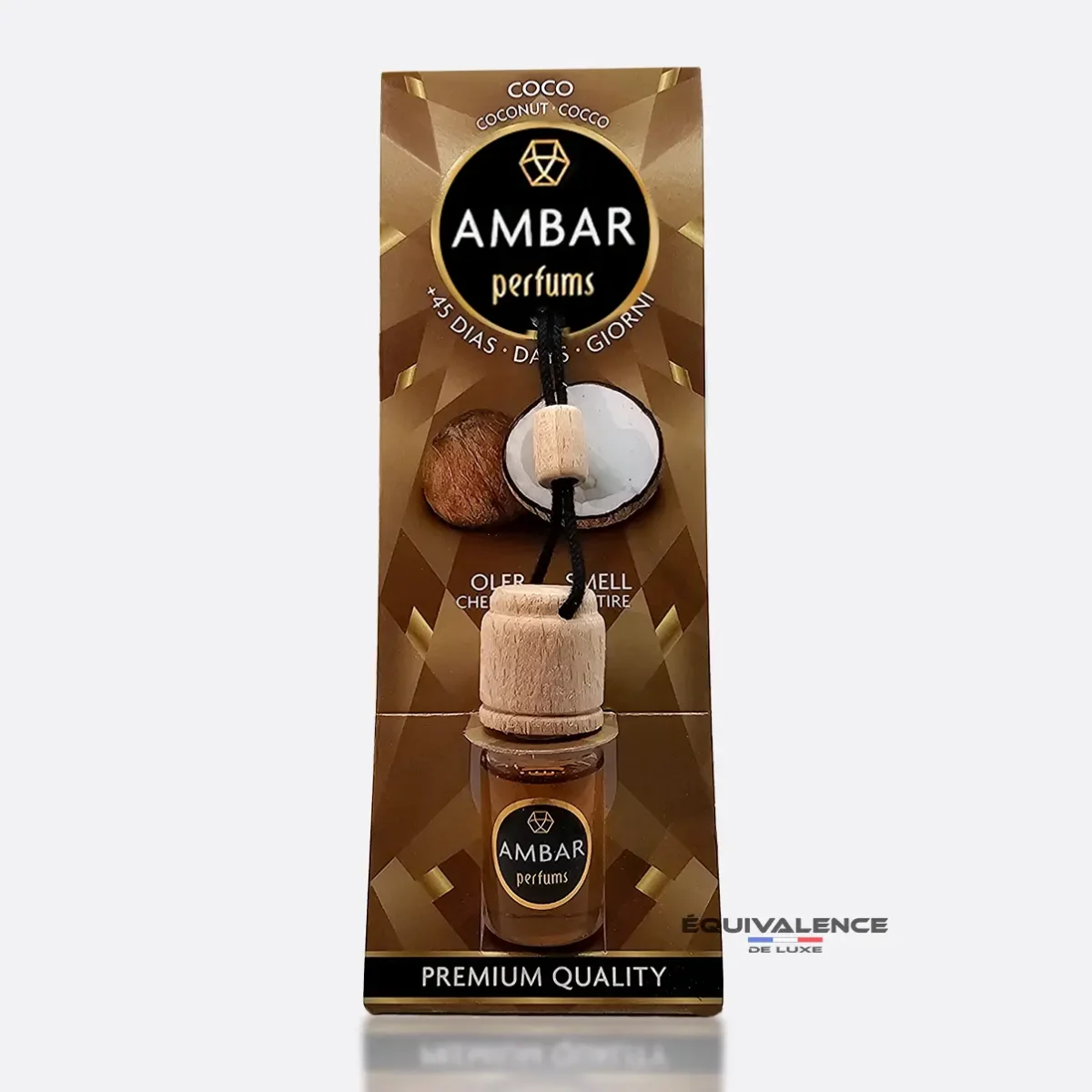 Diffuseur Ambar - Sent bon voiture, Senteur Coco