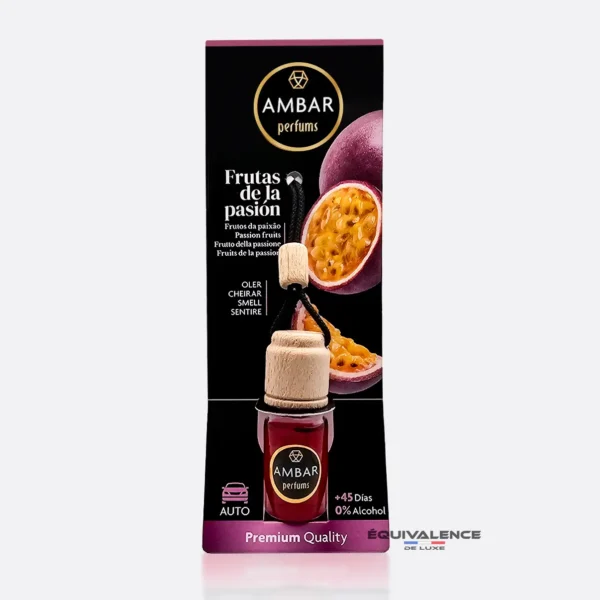 Diffuseur Ambar - Odeur voiture, Parfum Fruit de la Passion