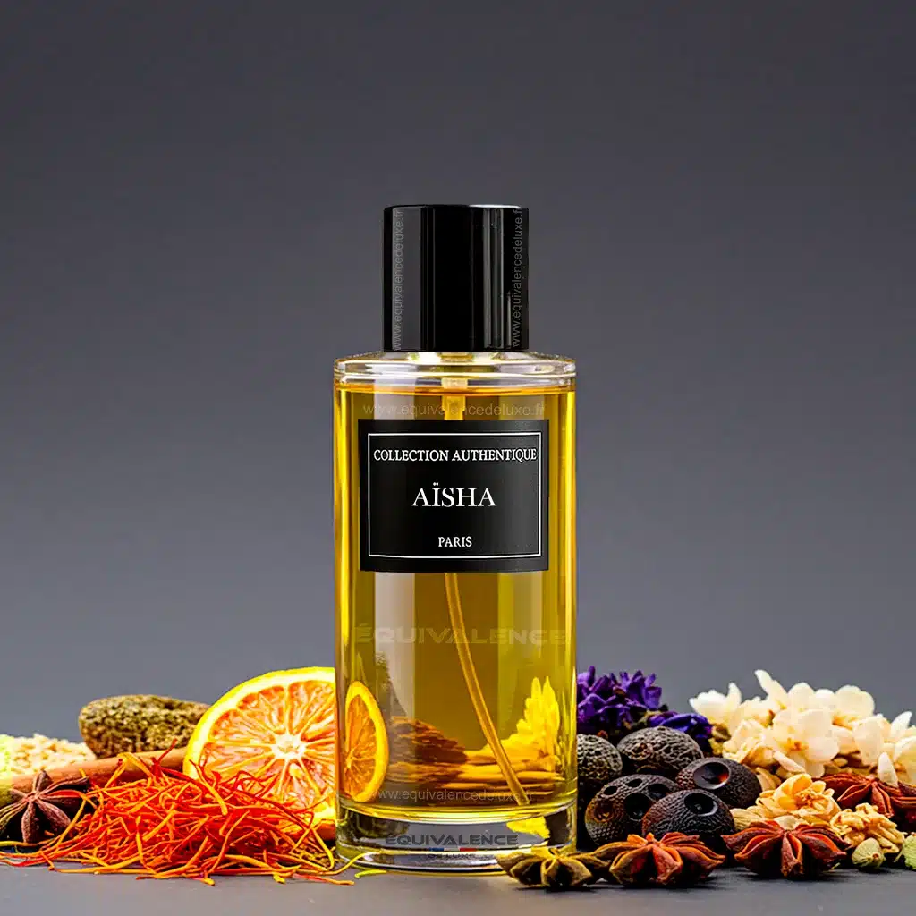 Aïsha Parfum Collection Privée L’Authentique 50ml | Oriental floral 2 Flacon Aïsha 50 ml – Eau de Parfum Mixte Collection Privée L’Authentique
