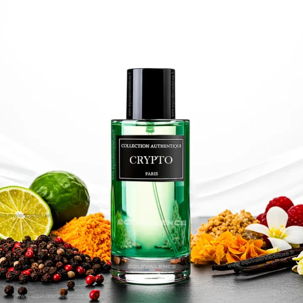 Flacon de parfum Crypto 50 ml – Eau de Parfum Mixte Collection Privée L’Authentique - eau de parfum inspiré
