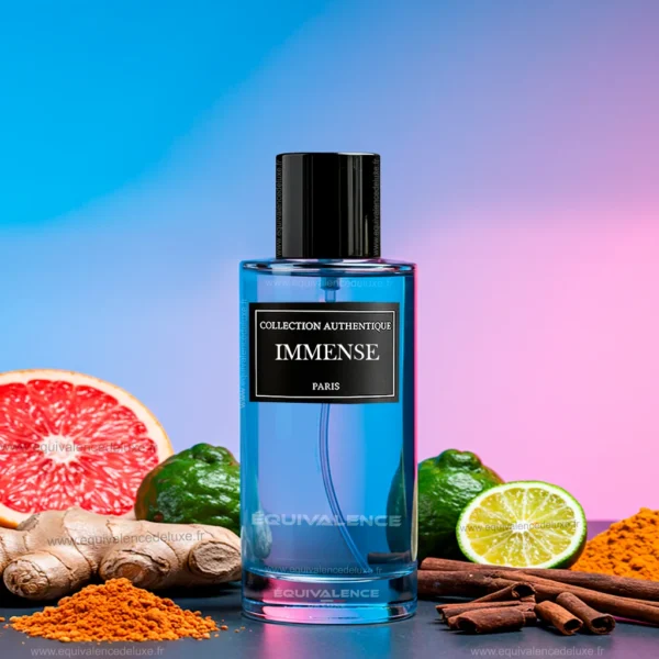 Flacon parfum Immense 50 ml – Eau de Parfum Homme Collection Privée L’Authentique