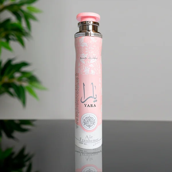 Spray d'ambiance parfumé Yara Rose 300 ml – désodorisant maison sucré et féminin