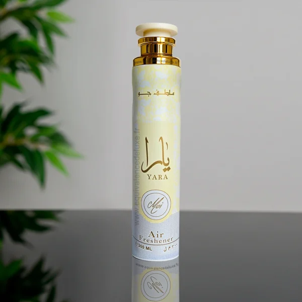 spray d’ambiance Air freshener Yara 300 ml au parfum oriental et sucré pour intérieur