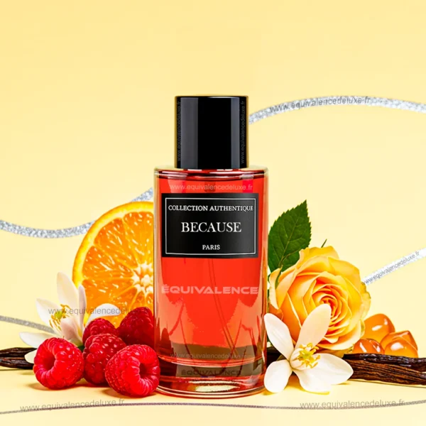 Parfum Because collection privée 50ml Flacon de parfum Because femme inspiré de marque - Collection privée l'authentique 50ml