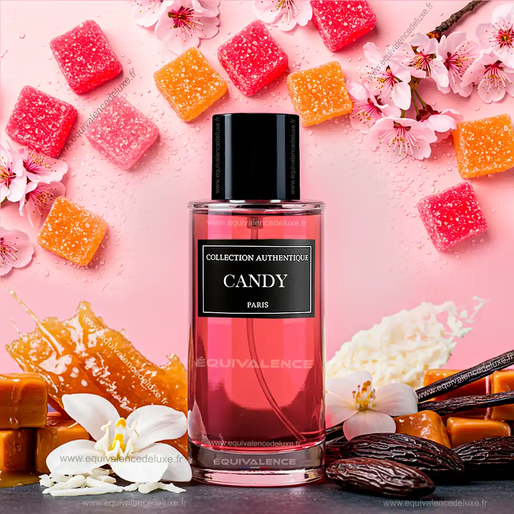 Parfum Candy Femme 50ml – Douceur et Audace Réunies 2 Flacon de parfum collection privée l'authentique Candy inspiré de grande marque - L'Élégance Gourmande au Féminin