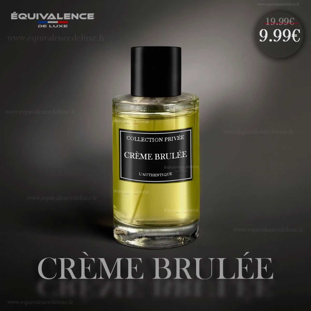 Parfum Crème Brûlée Création de Collection Privée L Authentique 50ML – Gourmandise et Raffinement