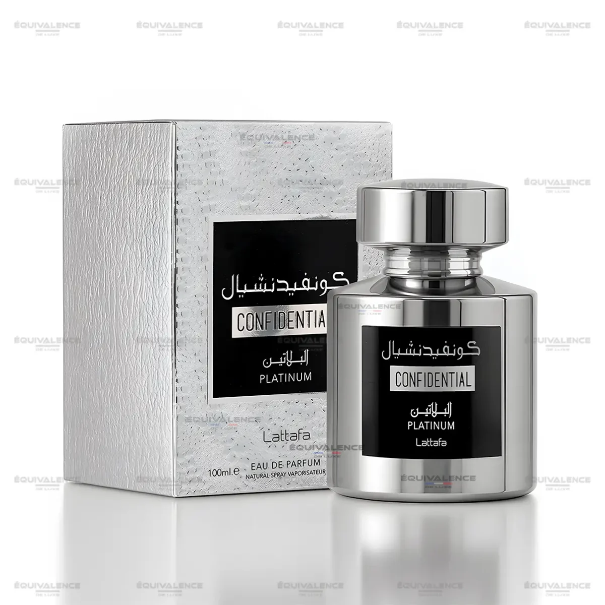 Parfum Confidential Platinum Pour Homme 100ml – Lattafa