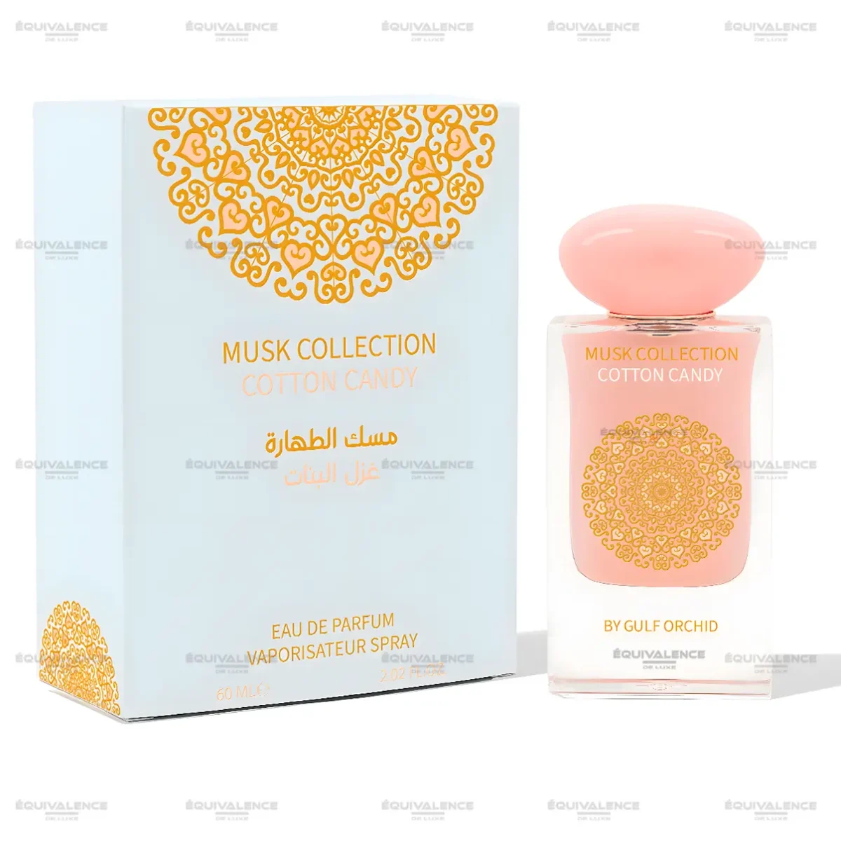 Cotton Candy Musk Collection Gulf Orchid– Eau de Parfum 60 ml  Parfum authentique