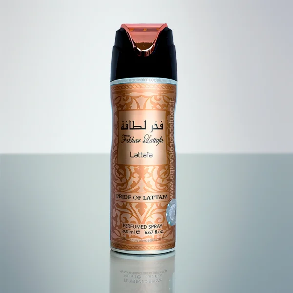 Déodorant parfumé Fakhar Gold – Lattafa – mixte oriental élégant 200 ml