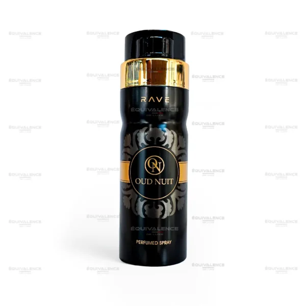 Déodorant mixte Oud Nuit 200 ml – Fragrance Intemporelle – Élégance et fraîcheur orientale