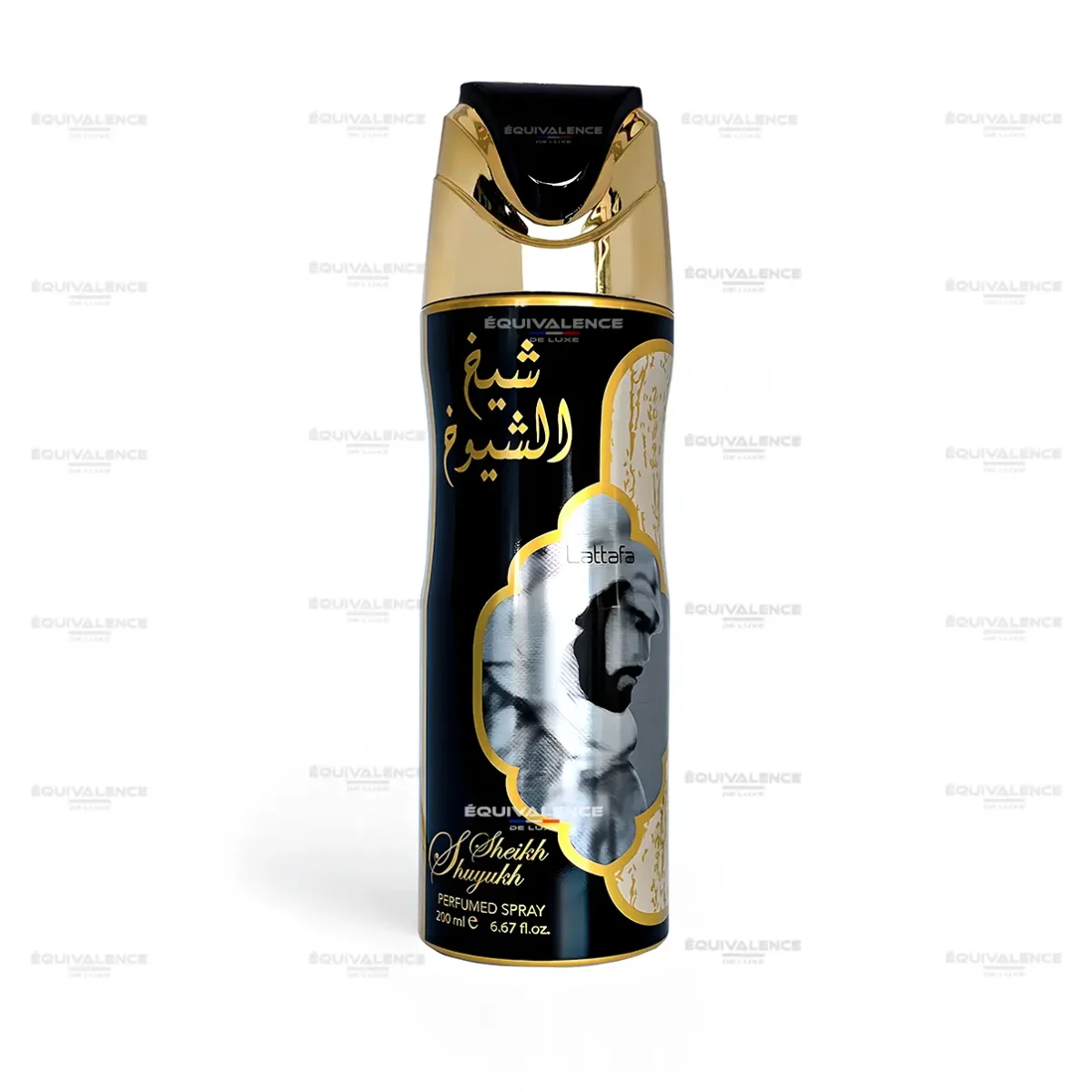 Déodorant Sheikh Al Shuyukh Luxe 200 ml – Spray Rafraîchissant Oriental – Élégance et fraîcheur orientale