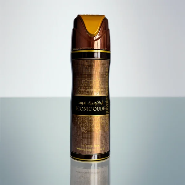 Déodorant parfumé Iconic Oudh 200 ml mixte oriental aux notes boisées