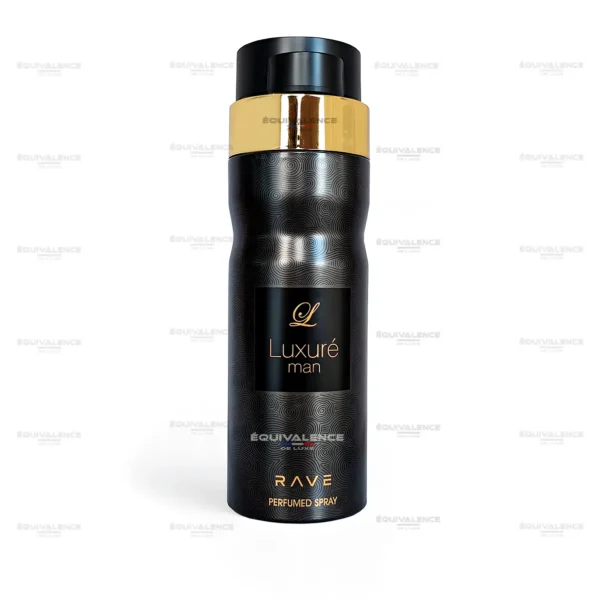 Déodorant similaire Luxure Man 200 ml – Spray Fraîcheur Homme – Élégance et fraîcheur orientale