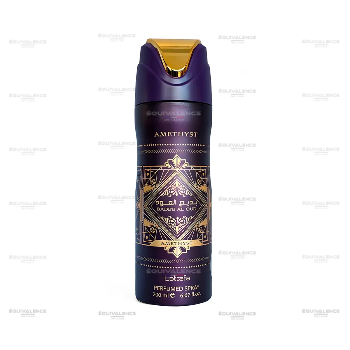 Déodorant Unisexe Amethyst 200 ml – Spray Déodorant Mixte – Élégance et fraîcheur orientale