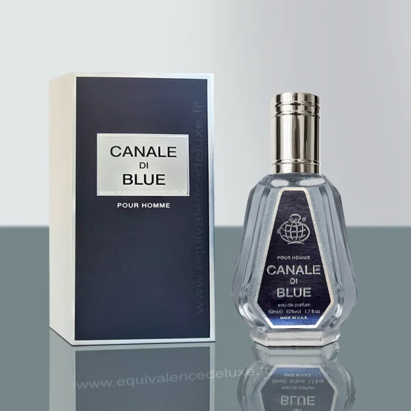 Photo du flacon Canale Di Blue – Eau de Parfum boisé aromatique homme 50 ml