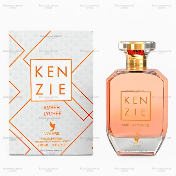 Eau de Parfum Kenzie Amber Lychee Femme – Volaré – 100 ml