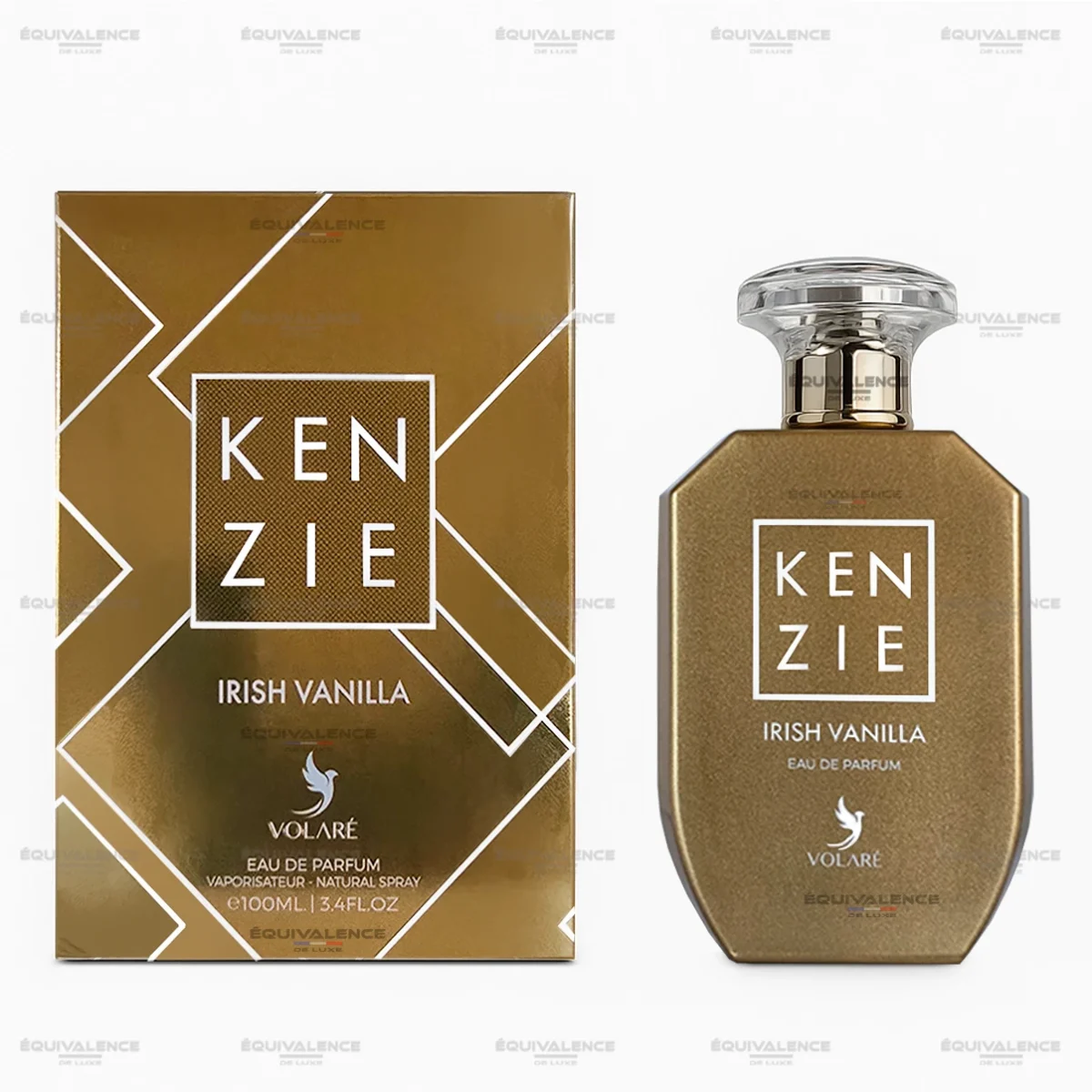 Parfum Kenzie Irish Vanilla – L’élégance d’un parfum mixte vanillé et sensuel