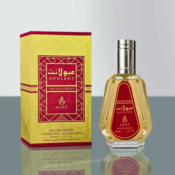 Flacon du parfum Opulent – Eau de Parfum Dubaï 50 ml, fragrance mixte orientale et ambrée