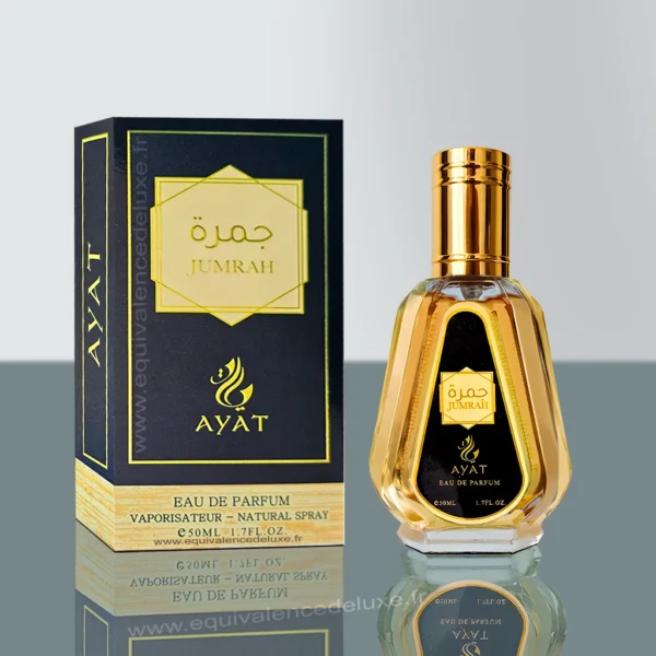 Flacon de parfum Jumrah 50 ml pour homme – Eau de Parfum orientale boisée élégante par Ayat