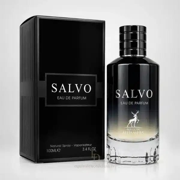 Salvo Maison Alhambra Eau de Parfum homme 100 ml avec flacon et boîte noire