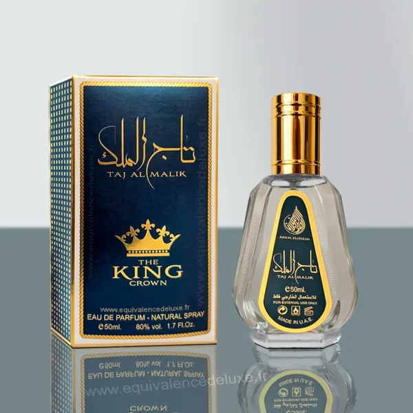 Flacon de parfum Taj Al Malik pour homme – dupe élégant et intense 50 ml - parfum dupe homme tedance