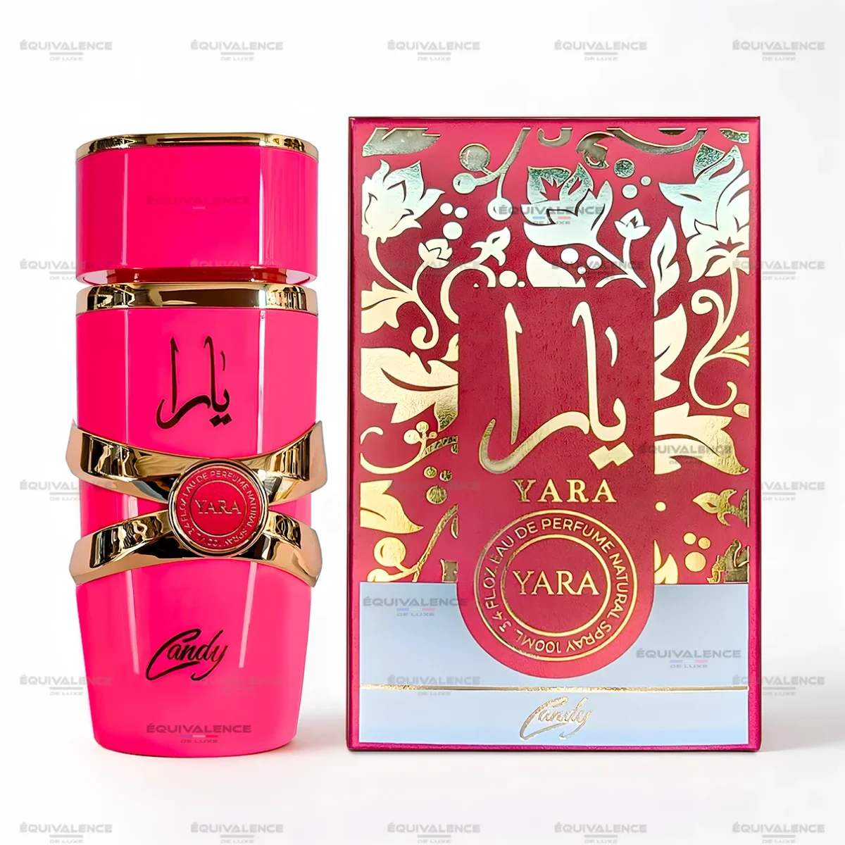 Yara Candy Dubai Collection Parfum gourmand à la barbe à papa et fruits rouges |100 ml