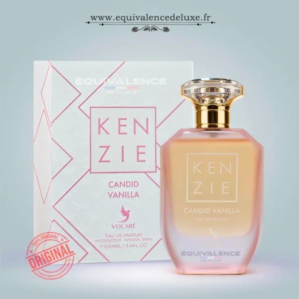 parfum kenzie candid vanilla gourmand marshmallow poire caramel vanille femme