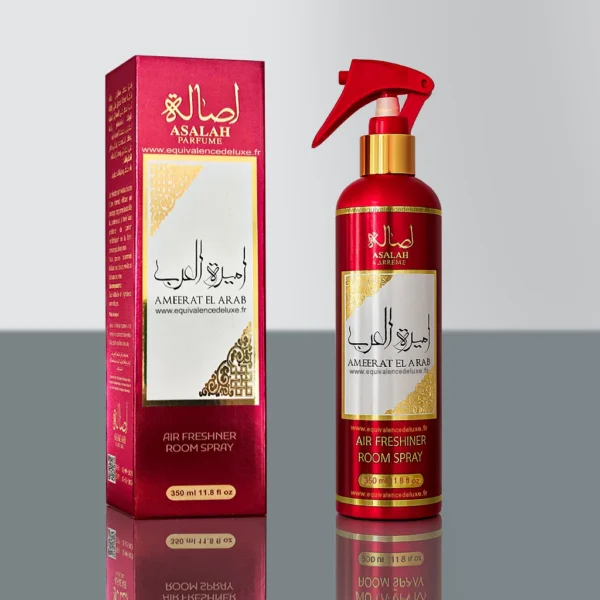 Spray désodorisant textile Ameerat Al Arab parfumé – Air freshener oriental 350ml