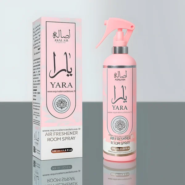 Spray 350ml – désodorisant textile Yara oriental pour linge et maison