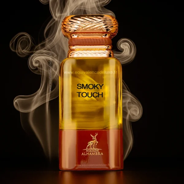 Flacon Smoky Touch Maison Alhambra 80 ml avec nuage de fumée