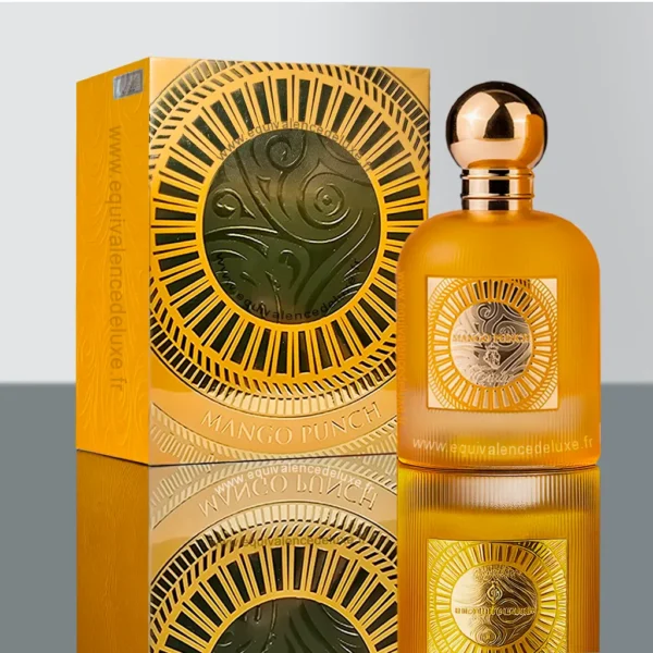Eau de parfum Mango Punch de paris corner 100ml – flacon et coffret doré éclatant Emper Eriyah