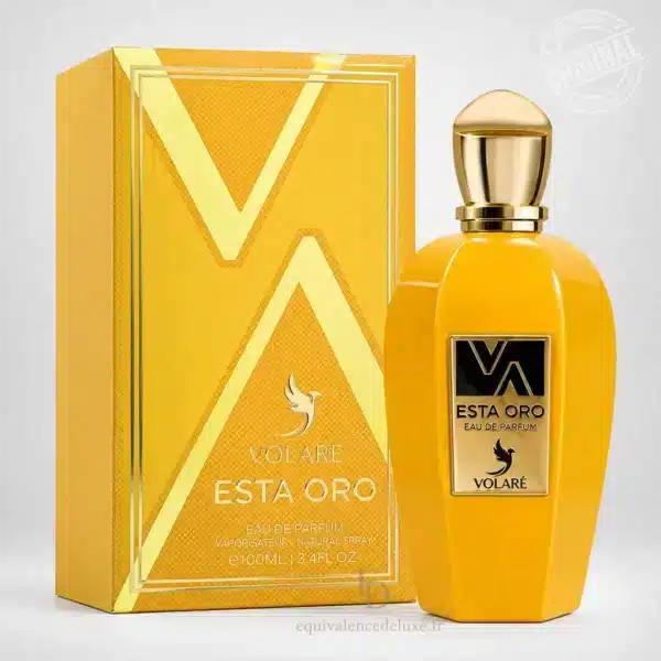 Esta Oro Volaré Eau de Parfum mixte 100 ml avec flacon doré et coffret