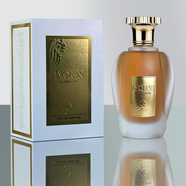 Flacon du parfum Voux Élégante – Eau de Parfum mixte aux notes de lavande, miel et tabac
