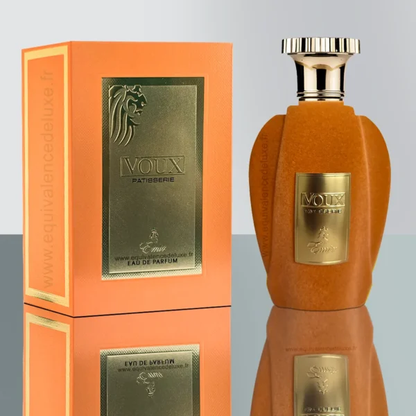 Flacon du parfum Voux Patisserie – Eau de Parfum mixte aux notes sucrées de vanille et caramel