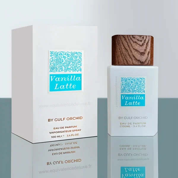 Flacon du parfum Vanilla Latte – Gulf Orchid – parfum vanille latte femme 100 ml