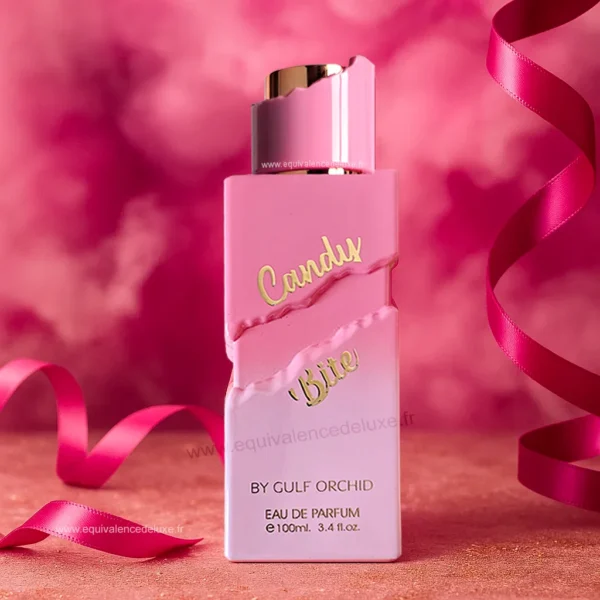 Parfum Candy Bite – Parfum gourmand unisexe 100 ml Gulf Orchid – collection dubai tendance 2025 Flacon de parfum Candy Bite 100 ml – parfum mixte sucré vanillé, Gulf Orchid - parfum dubai - parfum collection dubai 2025 tendance