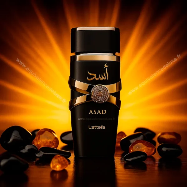 Eau de Parfum Asad Lattafa homme puissant et élégant