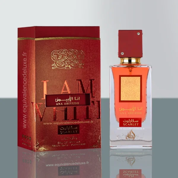 Ana Abiyedh Scarlet Lattafa 100 ml – parfum floral fruité gourmand unisexe