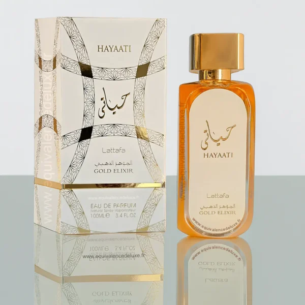 Hayaati Gold Elixir 100 ml – parfum oriental boisé ambré mixte