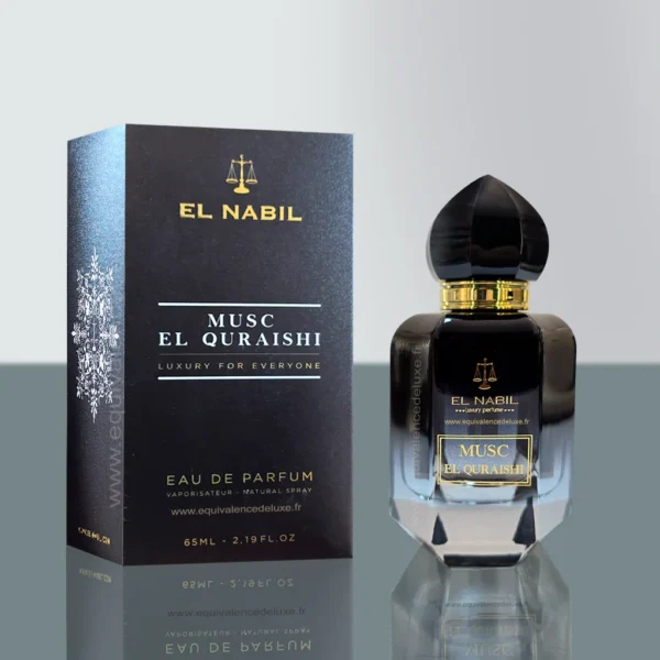 Musc El Quraishi El Nabil 65 ml – parfum floral musqué boisé unisexe