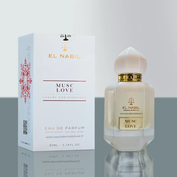 Musc Love El Nabil 65 ml – parfum lavande vanille jasmin féminin