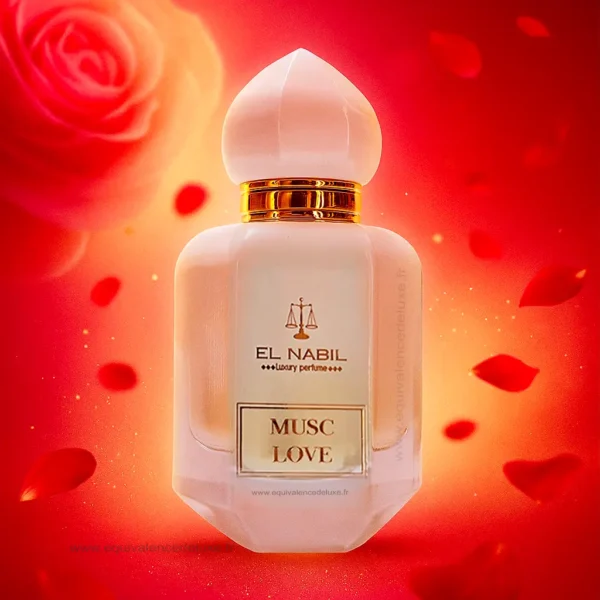 Parfum Musc Love – fragrance florale musquée élégante
