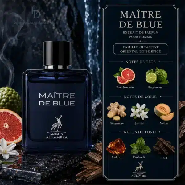 note de parfum maitre de bleu dupe de bleu pour homme note de parfum maitre bleu pour homme inspiré de marque connue