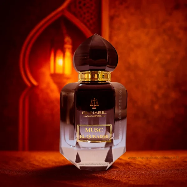 Parfum Musc El Quraishi – fond bois de cèdre & musc blanc