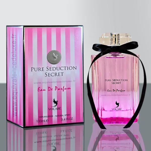 Pure Seduction Secret Volaré 100 ml – parfum floral fruité gourmand pour femme