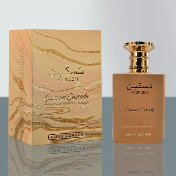 Taskeen Caramel Cascade 100 ml – parfum gourmand caramel vanille unisexe